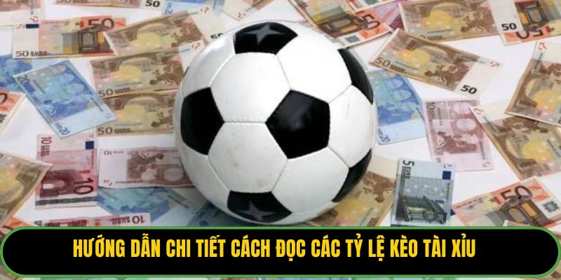 Hướng dẫn chi tiết cách đọc các tỷ lệ kèo tài xỉu.